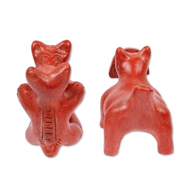 Alternate image for Ceramic figurines Dancing Dogs