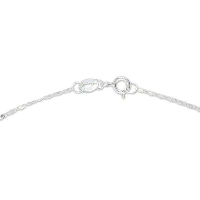 Alternate image for Spring-Themed Dragonfly Pendant Necklace with Wild Flowers Yellow Anahuac Dragonfly