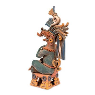 Alternate image for Maya Lord of Rain Ceramic Replica Sculpture Lord Chaac