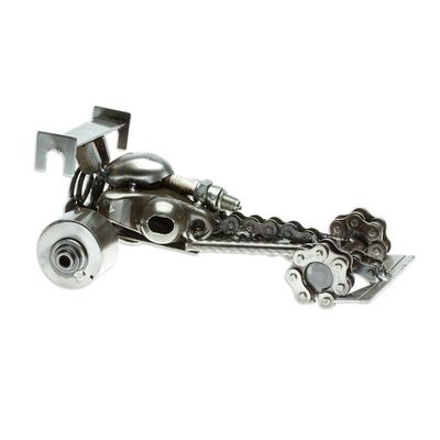 Alternate image for Recycled Metal Auto Part Formula One Car Sculpture Formula One Rush