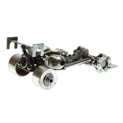 Alternate image for Recycled Metal Auto Part Formula One Car Sculpture Formula One Rush