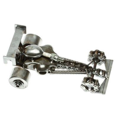 Alternate image for Recycled Metal Auto Part Formula One Car Sculpture Formula One Rush
