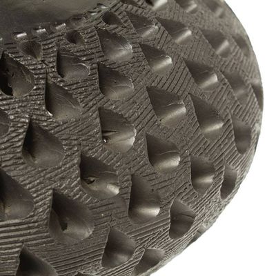 Alternate image for Handmade Black Clay Decorative Vase Bartolo Black