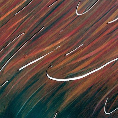 Alternate image for Hand Painted Steel Bird Wall Art Proud Rooster