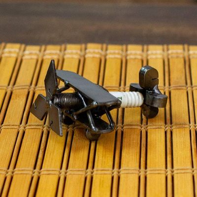 Alternate image for Artisan-Made Upcycled Plane Metal Sculpture from Mexico Nouveau Voyage