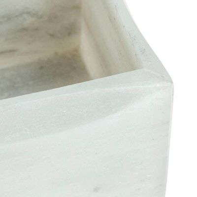 Alternate image for Mexican Pale Grey Sweetener Holder Made from Marble Marble Ambrosia