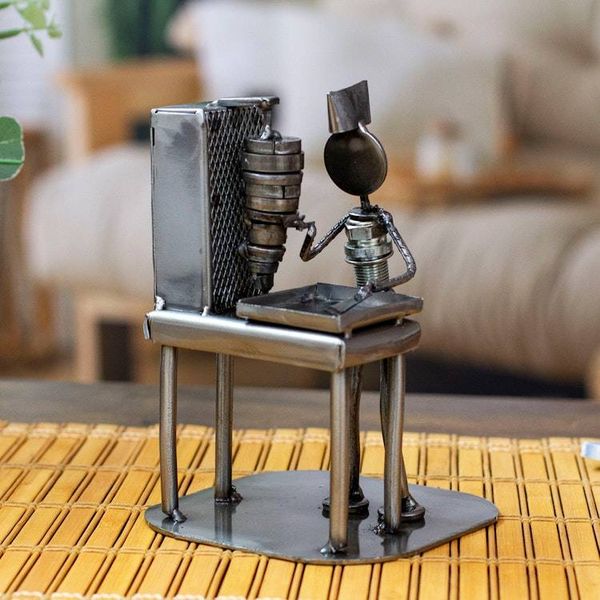 Alternate image for Eco-Friendly Handmade Upcycled Metal Sculpture from Mexico Delicious Cause