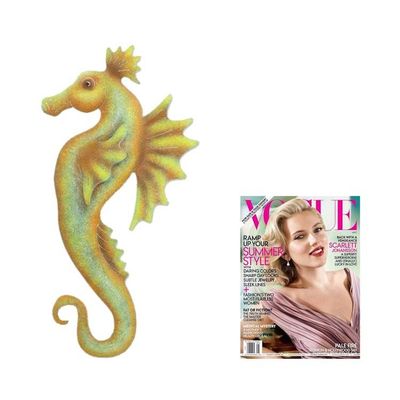 Alternate image for Handcrafted Sea Life Steel Wall Art King of the Seas