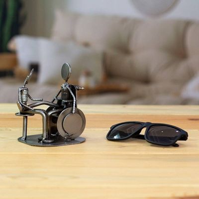 Alternate image for Eco-Friendly Inspirational Polished Upcycled Metal Sculpture Rehabilitation