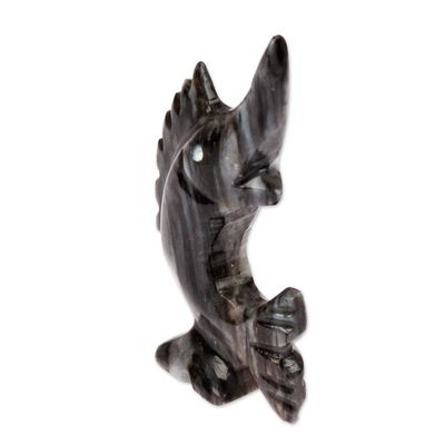 Alternate image for Sea-Themed Marble Figurine of Swordfish in a Blue Palette Tides of Truth