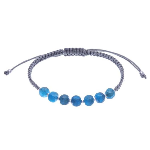 Alternate image for Macrame Apatite Pendant Bracelet Play it Cool