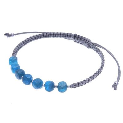 Alternate image for Macrame Apatite Pendant Bracelet Play it Cool