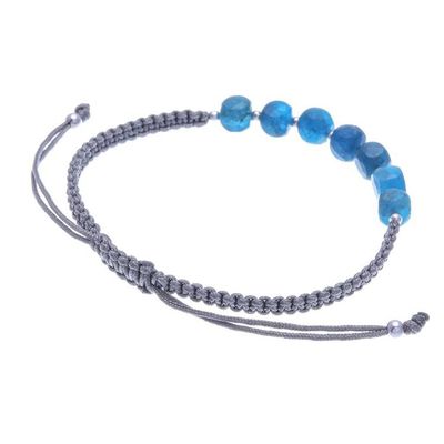 Alternate image for Macrame Apatite Pendant Bracelet Play it Cool
