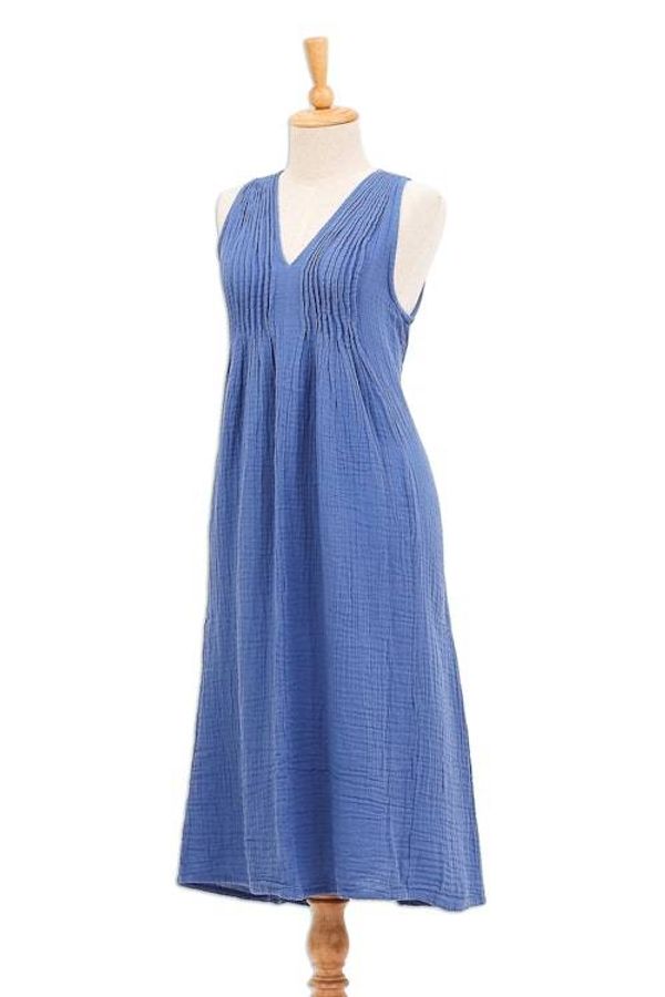 Alternate image for Sleeveless Cotton A-Line Dress Day Off