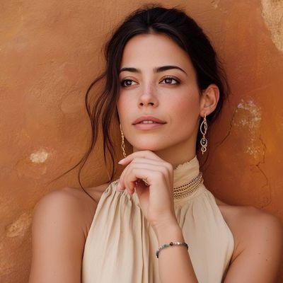 Alternate image for Cool-Palette Adjustable Multi-Gemstone Beaded Pearl Bracelet Aqua Pearl