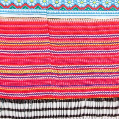 Alternate image for Hmong Hill Tribe-Inspired Cotton Blend Sheath Dress in Green Green Heirloom