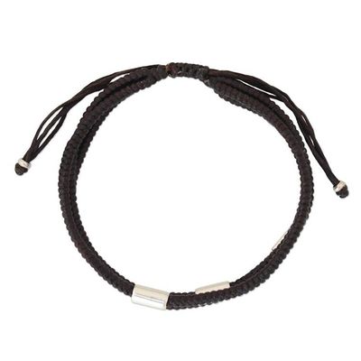 Alternate image for Silver Braided Bracelet Hill Tribe Friend