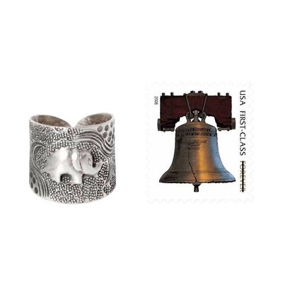 Alternate image for Sterling Silver Elephant Wrap Ring King of the Forest