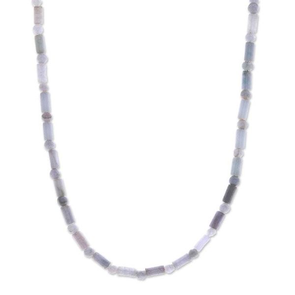Alternate image for Fair Trade Asian Jade Artisan Crafted Beaded Necklace Dance of Attraction
