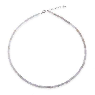 Alternate image for Fair Trade Asian Jade Artisan Crafted Beaded Necklace Dance of Attraction