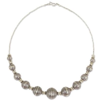 Alternate image for 950 Silver Necklace Karen Hill Tribe Style Thai Jewelry Karen World