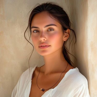 Alternate image for 18k Gold-Accented Wood Pendant Necklace from Thailand Contrasting Spheres