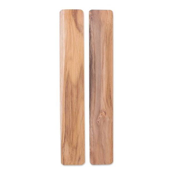 Alternate image for Folk-Art-Inspired 2-Piece Painted Wood Elephant Bookmark Set Thai Adventures