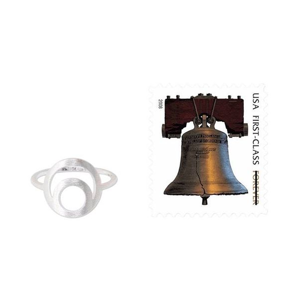 Alternate image for Hand Crafted Modern Sterling Silver Ring from Thailand Silver Eclipse