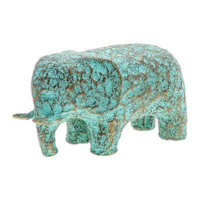 Alternate image for Eco-Friendly Recycled Paper Elephant Sculpture from Thailand Eco Elephant