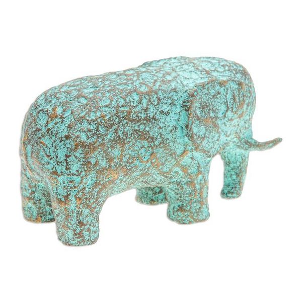 Alternate image for Eco-Friendly Recycled Paper Elephant Sculpture from Thailand Eco Elephant