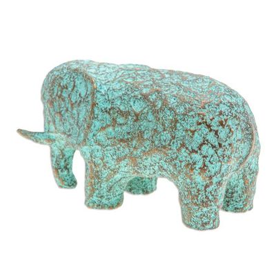 Alternate image for Eco-Friendly Recycled Paper Elephant Sculpture from Thailand Eco Elephant