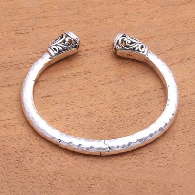 Alternate image for Swirl Pattern Citrine Cuff Bracelet from Bali Swirl Sparkle