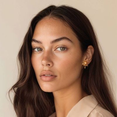 Alternate image for 18k Gold-Plated Drop-Themed Cultured Pearl Drop Earrings Pearly Splash