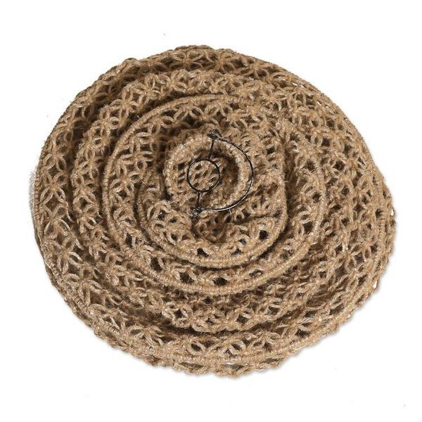 Alternate image for Lantern-Shaped Jute Macrame Indoor Decorative Accent Organic Splendor