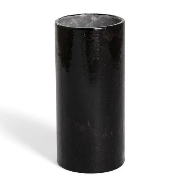 Alternate image for Ceramic Dog Utensil Pen Holder and Decorative Vase in Black Black Canine Organizer