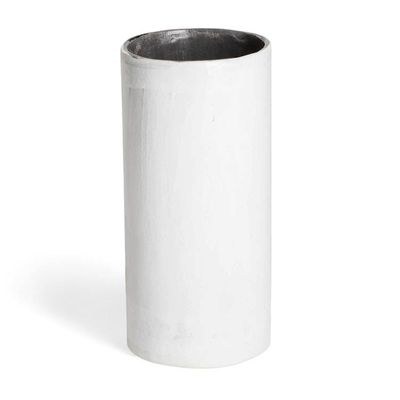 Alternate image for Dog-Shaped Ceramic Decorative Vase Utensil and Pen Holder White Canine Organizer