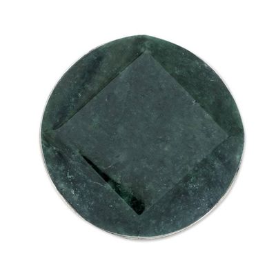 Alternate image for Jade cocktail ring Loves Cycles in Dark Green