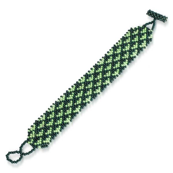 Alternate image for Heart-Themed Adjustable Handmade Beaded Wristband Bracelet Unbreakable Love