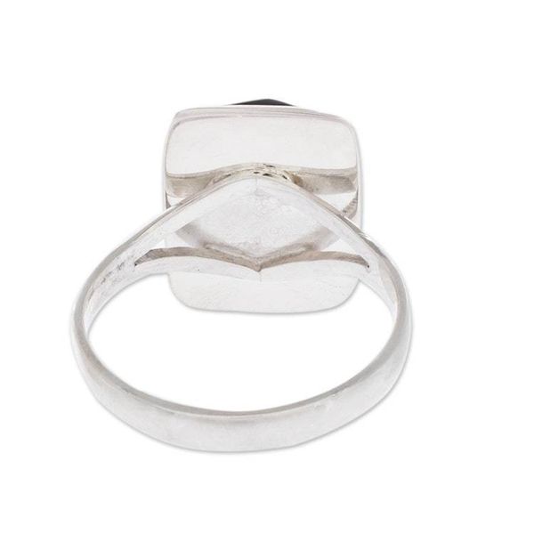 Alternate image for Jade cocktail ring Black Jade Princess