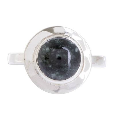 Alternate image for Jade cocktail ring Saturn