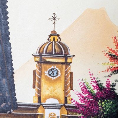 Alternate image for Oil Painting of Santa Catalina Arch in Antigua Guatemala Santa Catalina Arch in Antigua