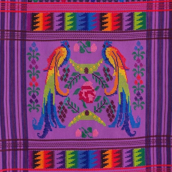 Alternate image for Cotton table runner Lilac Quetzal
