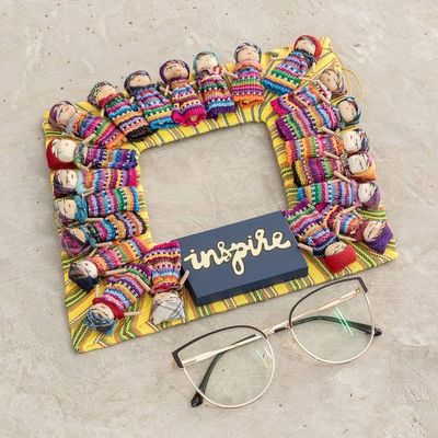 Alternate image for Handmade Maya Worry Doll Inspirational Wreath Inspire