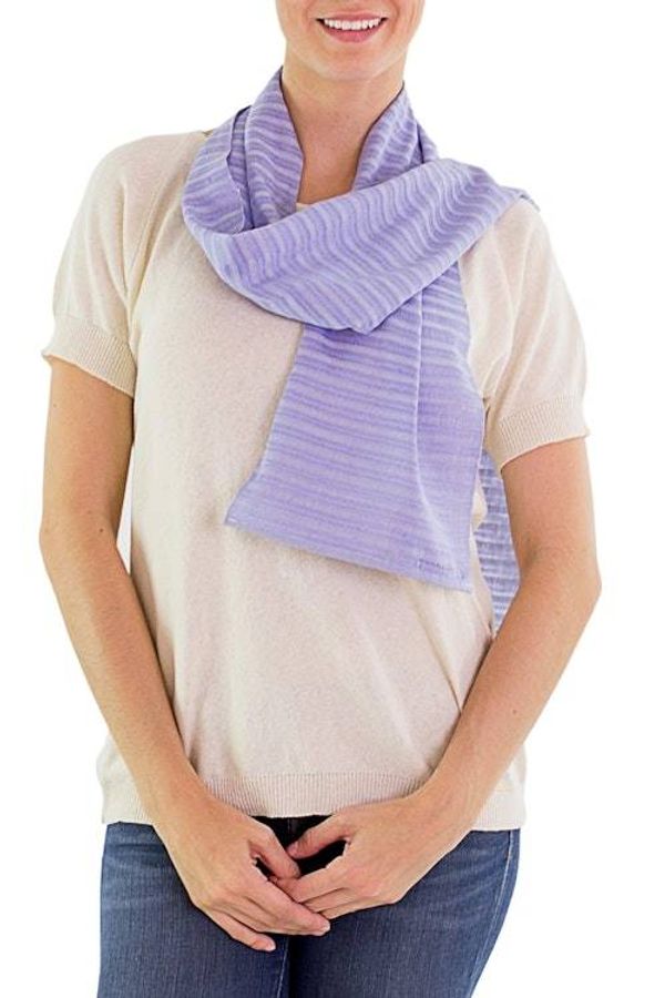 Alternate image for Cotton scarf Spring Lily