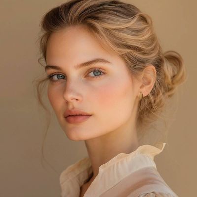 Alternate image for Wing-Themed Textured 22k Gold-Plated Brass Button Earrings Fly to Me