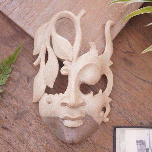 Alternate image for Contemporary Wall Mask Innocent Girl
