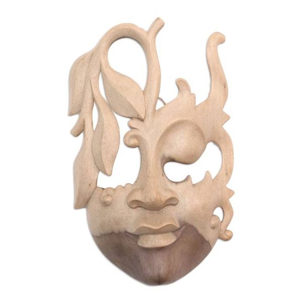 Alternate image for Contemporary Wall Mask Innocent Girl