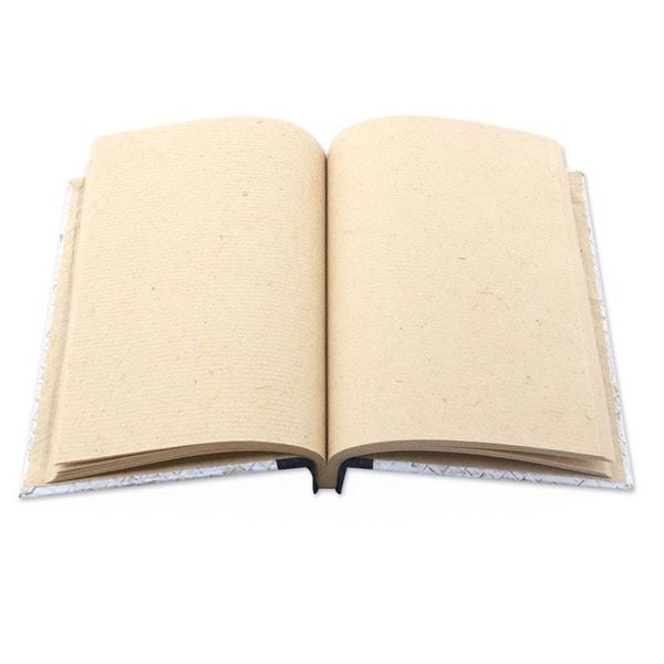 Alternate image for Balinese 50-page Rice Paper Journal with Natural Fiber Cover The Path Is Green