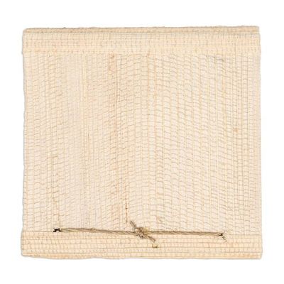 Alternate image for Eco-Friendly 35-Page Natural Fiber Notebook in Blue My Blue Journey