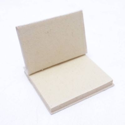 Alternate image for Hand-Crafted Eco-Friendly Natural Fiber Journal in Pink Pink Leaf